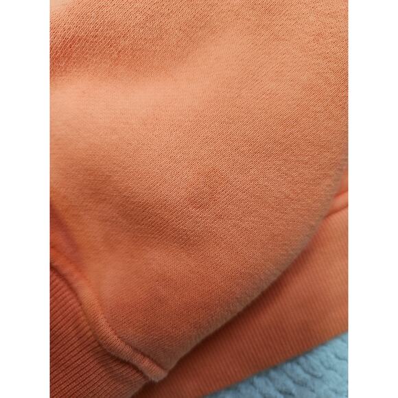 Lululemon Sweatshirt Womens M/L Scuba Oversized 1/2 Zip Orange - Picture 7 of 9